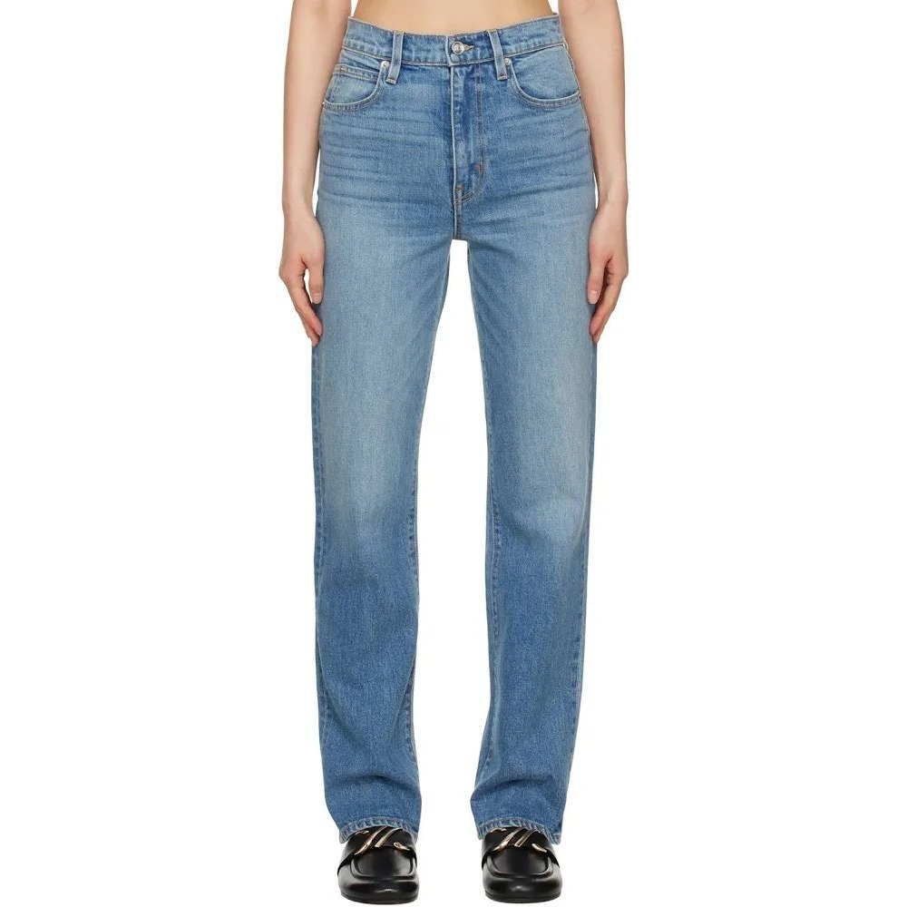 SLVRLAKE London Jeans Women 28‎ Wandering Spirit High Rise Straight Leg Premium